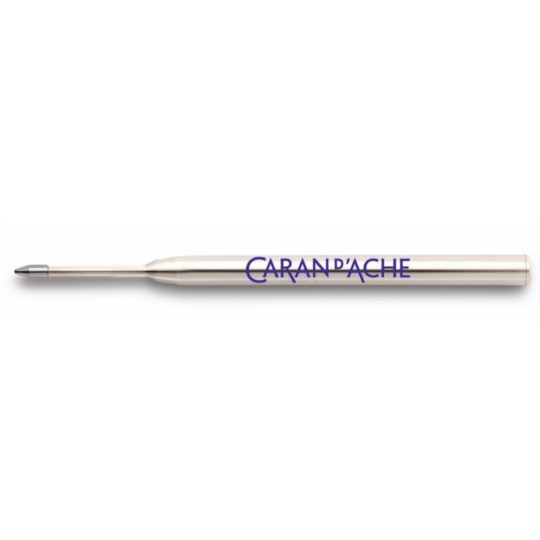 Caran d’Ache Goliath Ballpoint Pen Refill Cartridge, Fine 0.20mm, Blue