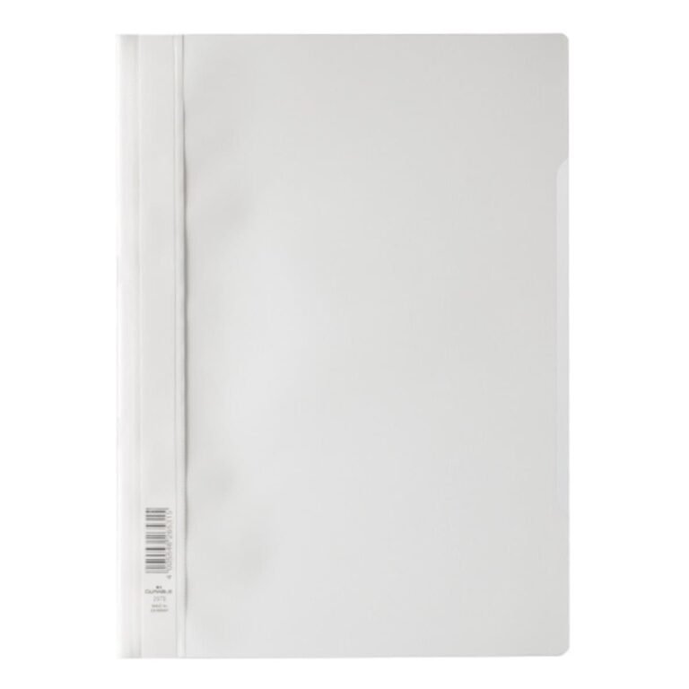 Durable Clear View Folder – Economy A4, White