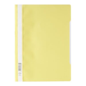 Durable Clear View Folder – Economy A4, Yellow
