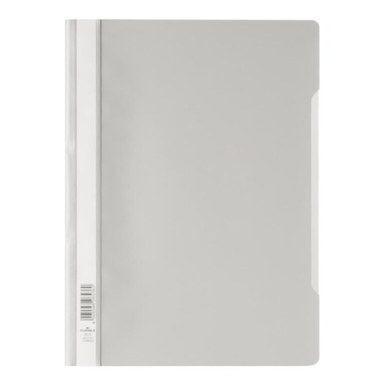 Durable Clear View Folder – Economy A4, Grey
