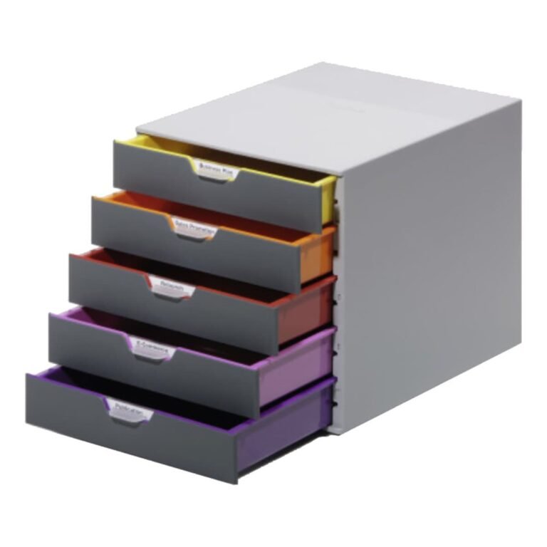Durable Varicolor 5 – File Cabinet with 5 Colourful Drawers