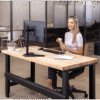 Fellowes Professional Series Freestanding Single Monitor Arm (8049601) - Thumbnail Image 4