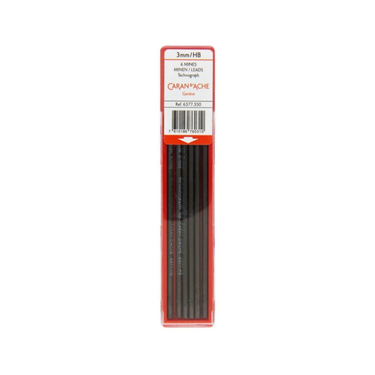 Caran d’Ache Technograph Leads 3mm HB 6/pack