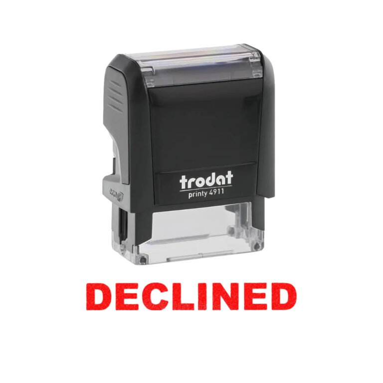 Trodat Printy 4911 Stamp ‘DECLINED’