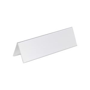 Durable Table Place Name Holder, 105/210 x 297 mm, Transparent