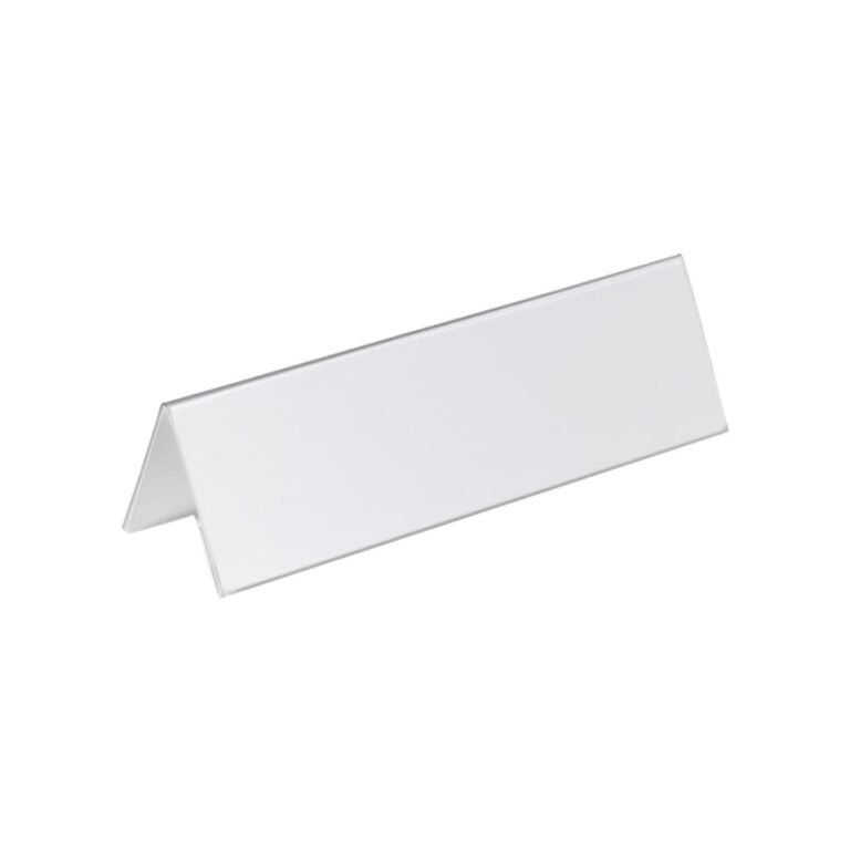Durable Table Place Name Holder, 105/210 x 297 mm, Transparent