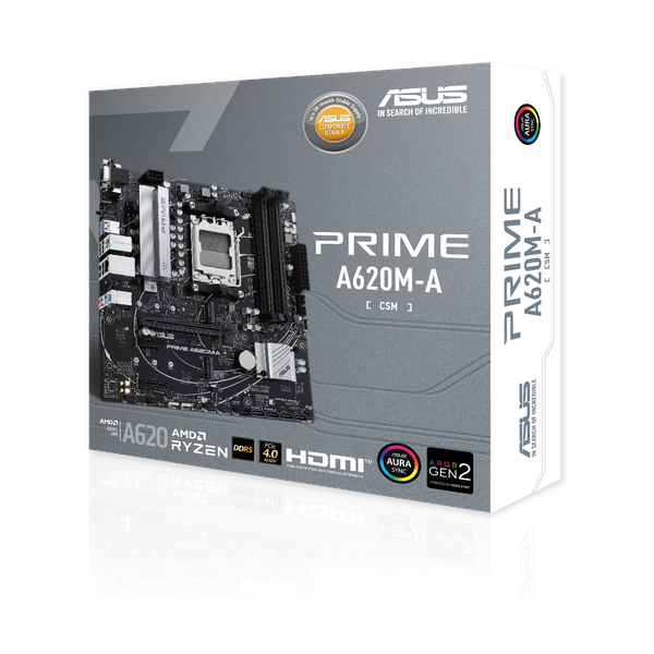 Asus PRIME A620M-A-CSM Motherboard 90MB1F10-M0EAYC