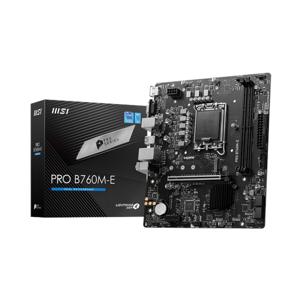 Msi PRO B760M-E Motherboard 911-7D48-065