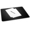 Sigel EYESTYLE Desk Pad, 60 x 45 cm, Black with White padding and stitching - Thumbnail Image 1