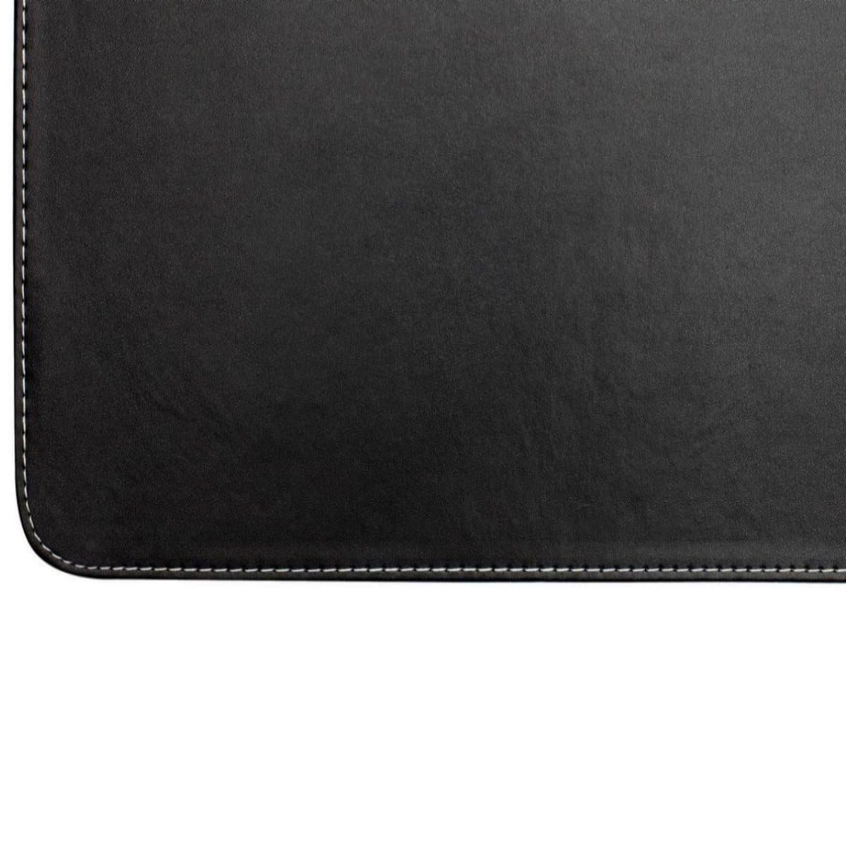 Sigel EYESTYLE Desk Pad, 60 x 45 cm, Black with White padding and stitching - Image 3