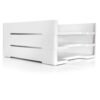 Sigel EYESTYLE Letter Tray, White - Thumbnail Image 2