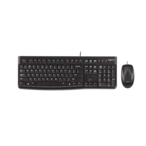 Logitech MK120 Corded Keyboard & Mouse Combo 920-002586