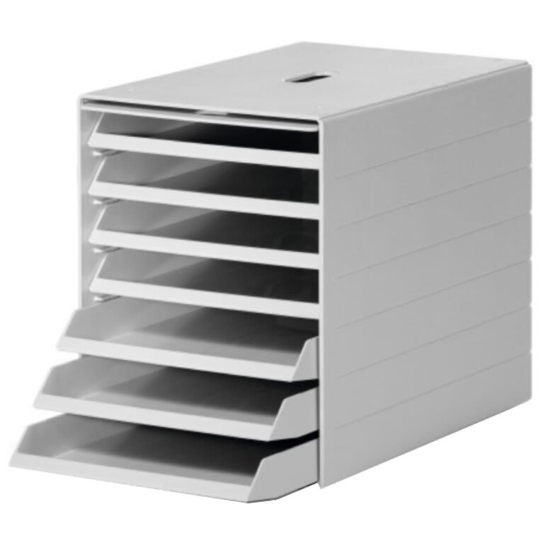 Durable Idealbox Plus, Letter Tray with Front Door, Grey