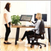 Fellowes Eppa Dual Monitor Arm Kit - Black (9683601) - Thumbnail Image 3