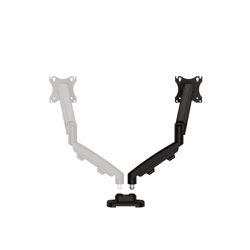 Fellowes Eppa Dual Monitor Arm Kit - Black (9683601) - Image 2