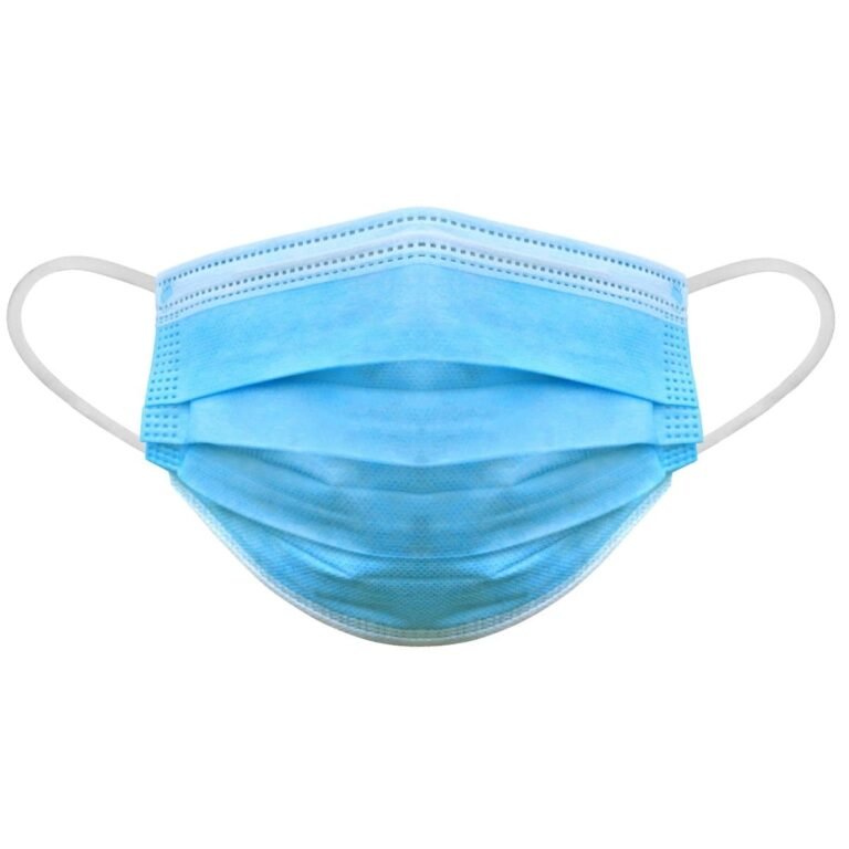 Disposable Face Mask, Protective Type, 3 Ply, 50/box