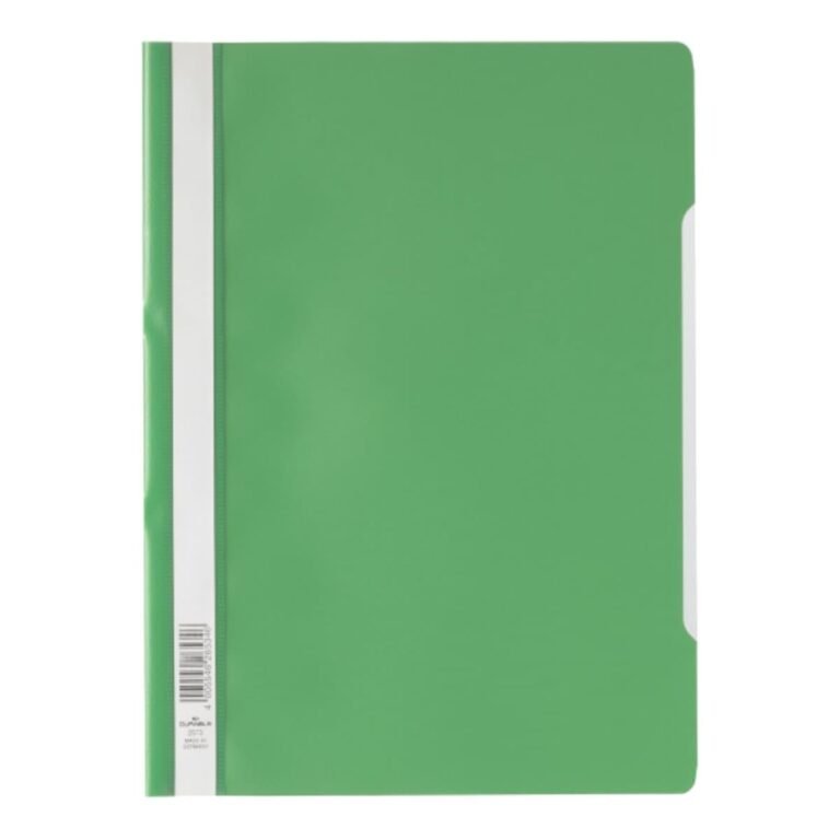 Durable Clear View Folder – Economy A4, Green