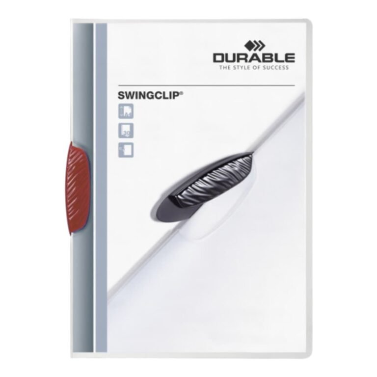 Durable Swingclip Folder A4, Red Clip