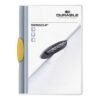 Durable Swingclip Folder A4, Yellow Clip - Thumbnail Image 1