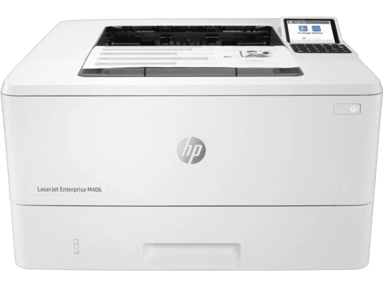 HP LaserJet Enterprise M406dn Laser Printer (3PZ15A)
