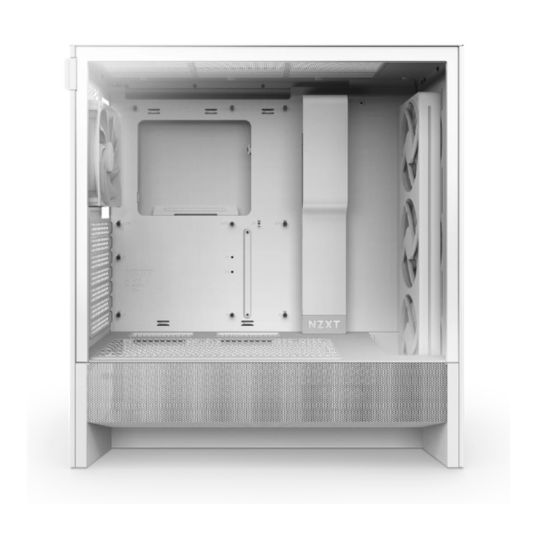 NZXT H5 Flow R GB ATX Mid-Tower Airflow Case CC-H52FW-R1