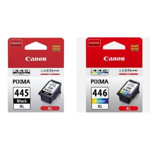 Canon PG-445XL and CL-446XL High-Yield Ink Bundle