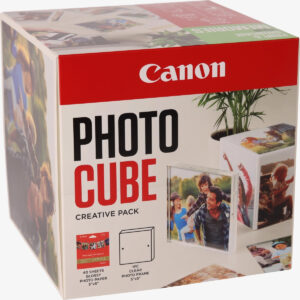 Canon Photo Cube and Frame Kit with PP-201 5 x 5-inch Paper