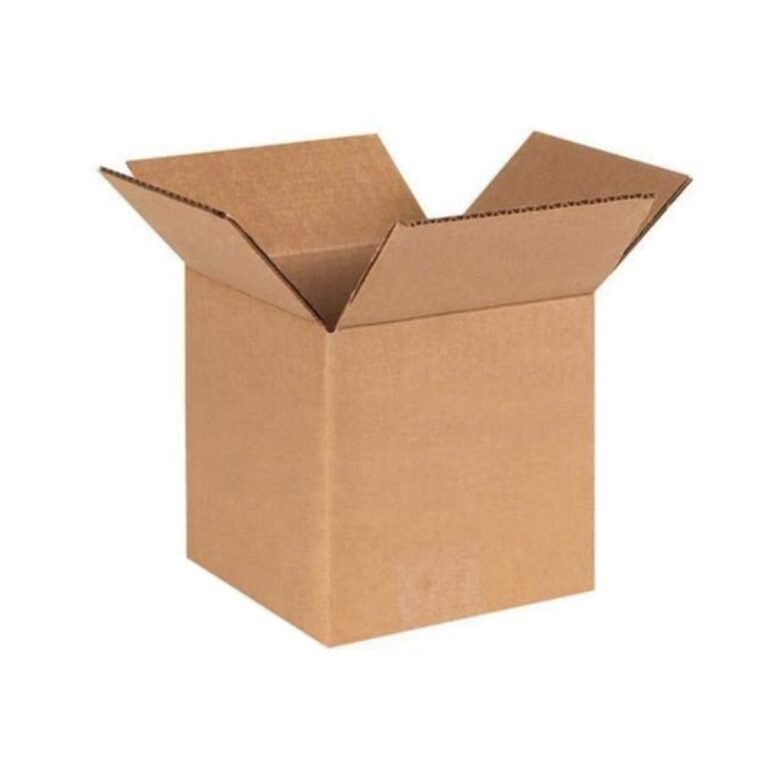 Generic Corrugated Cardboard Storage Box, 45x45x45cm