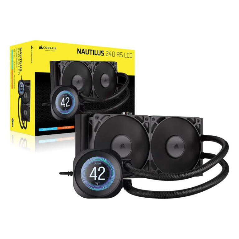 Corsair Nautilus 240 RS LCD Liquid CPU Cooler CW-9061031-WW