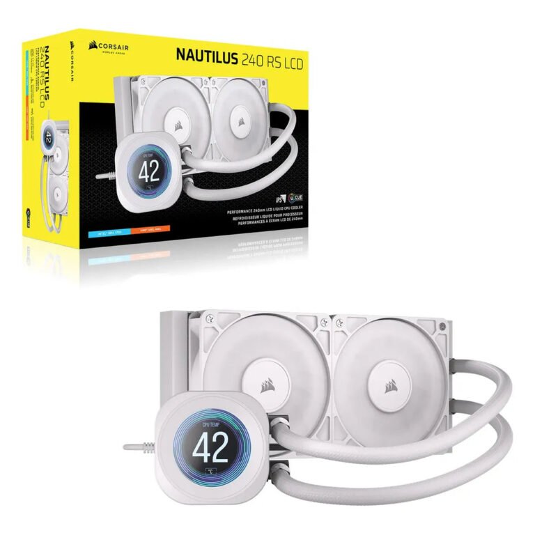 Corsair Nautilus 240 RS LCD Liquid CPU Cooler CW-9061032-WW