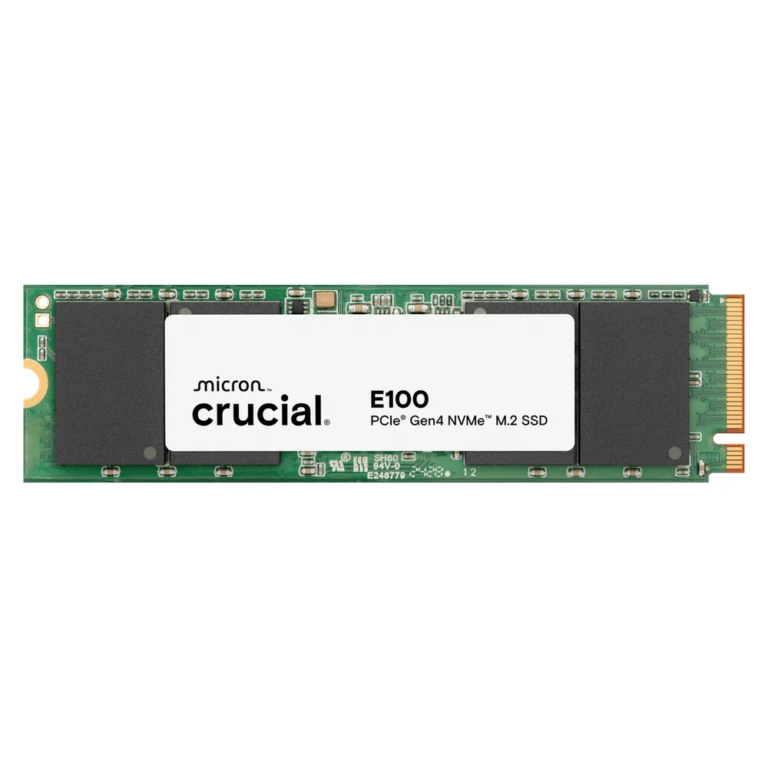 Crucial E100 2TB PCIe Gen4 NVMe M.2 SSD CT2000E100SSD8