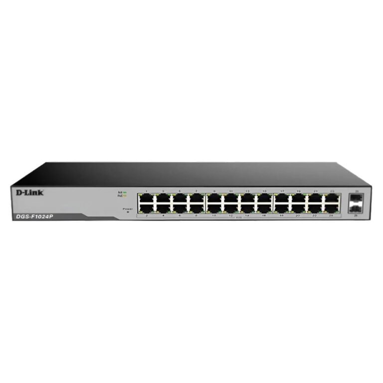 D-Link 24-Port Gigabit PoE Unmanaged Switch DGS-F1024P