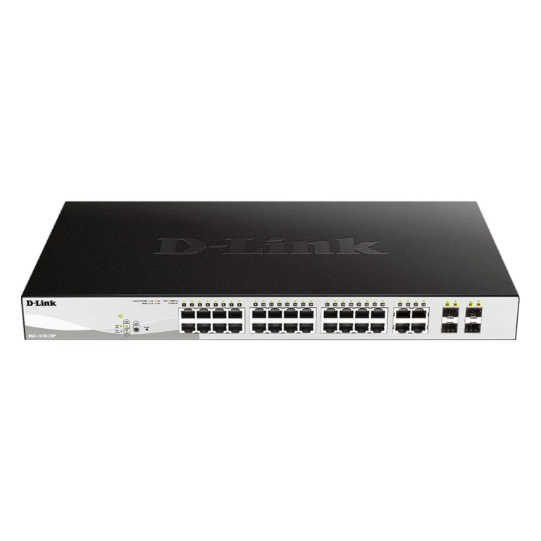D-Link 28-Port Smart Managed PoE Switch DGS-1210-28P