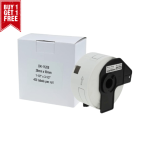 Generic Compatible DK-11208 Die-Cut Address Labels 38mm x 90mm – Twin Pack, 800 Labels