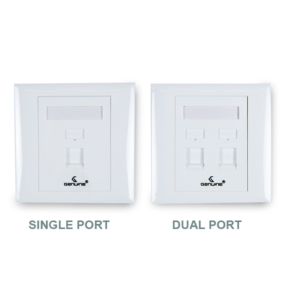 Genuine Faceplate Dual Port FACE-PLATE-DW