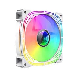 Case Fan Gamemax 120Mm Fn12Ar Gb White GM-12ARGB-WT