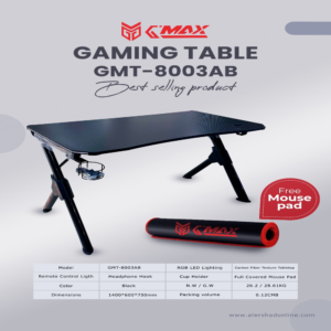 G-MAX GM-GMT-8003AB-BLK mouse pad