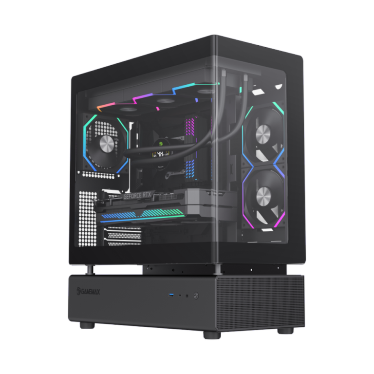 Gamemax N80 BK ATX PC Case GM-N80BK
