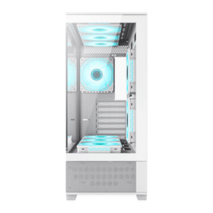 Atx Case Gamemax Vista Aw White With 6 Fan GM-VISTA-AW-WT