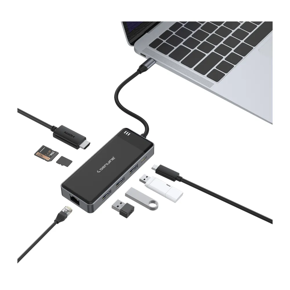 Genuine 8 in 1 Docking Station GN-DC48H - Image 3