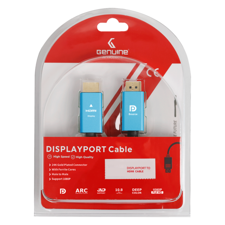 Genuine DP To HDMI Cable GN-DPHD15M
