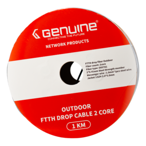 Genuine FTTH Outdoor Fiber Optic Cable GN-FC2CO-1000M