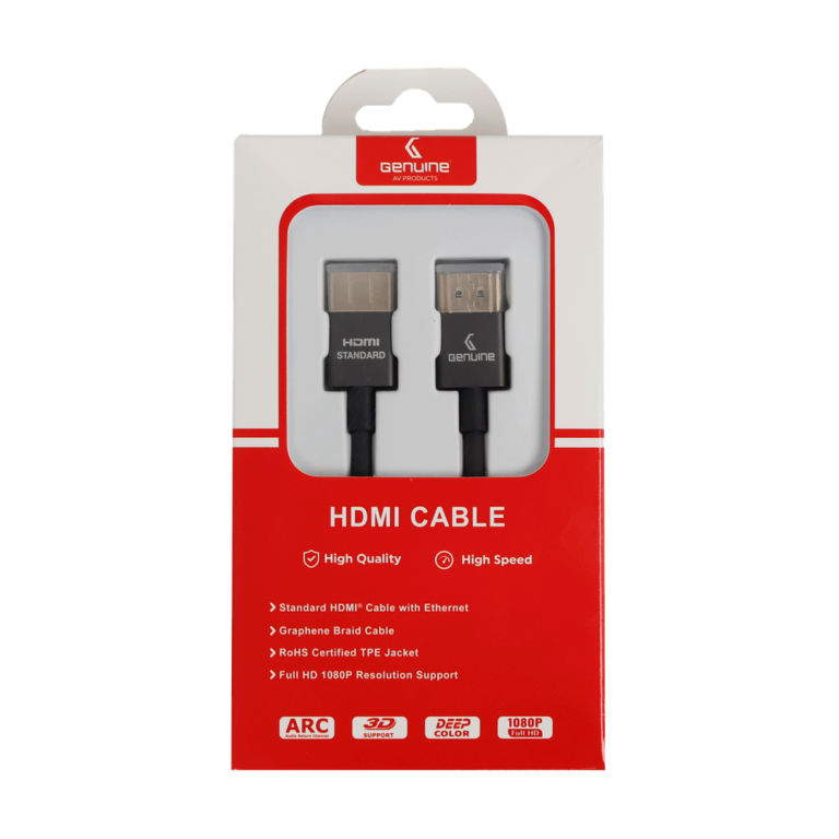Genuine HDMI To HDMI Slim Cable GN-HD5M1.4V-SB
