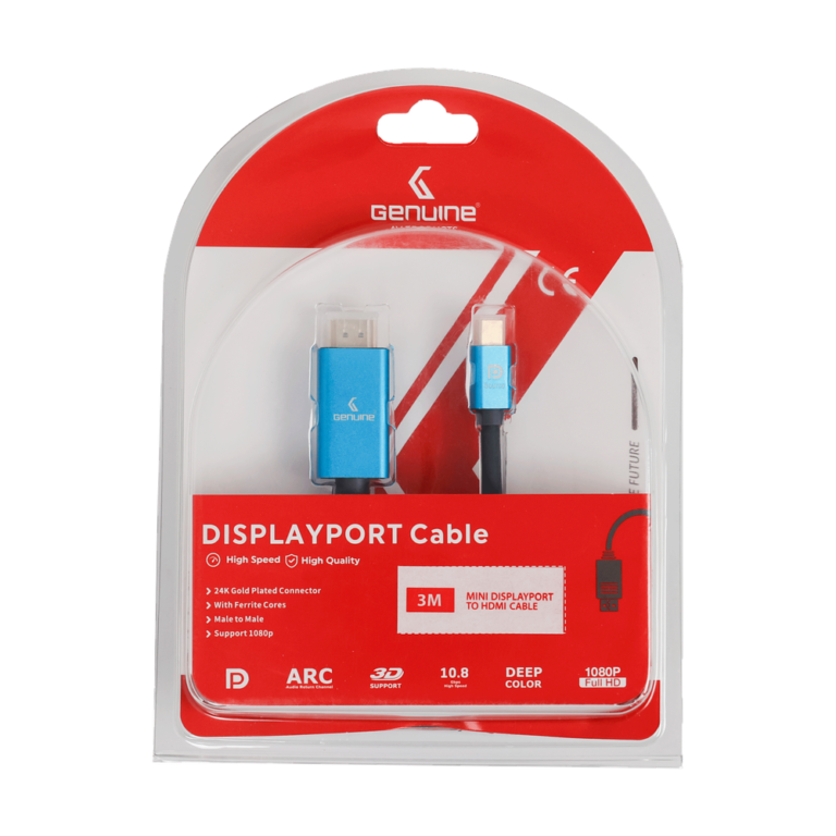 Genuine Mini DP To HDMI Cable GN-MNDPHD1.8M