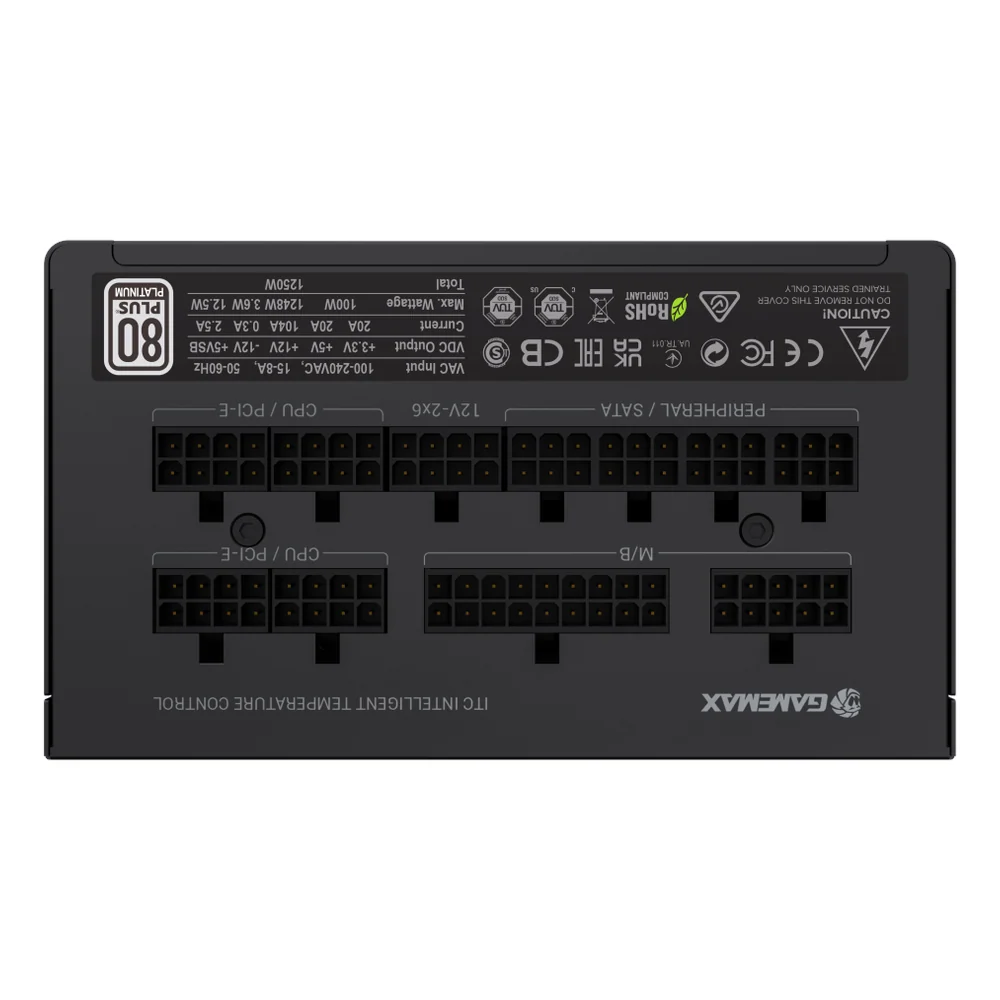 GameMax GX-1250 Pro 1250W Power Supply GX-1250-PRO - Image 3