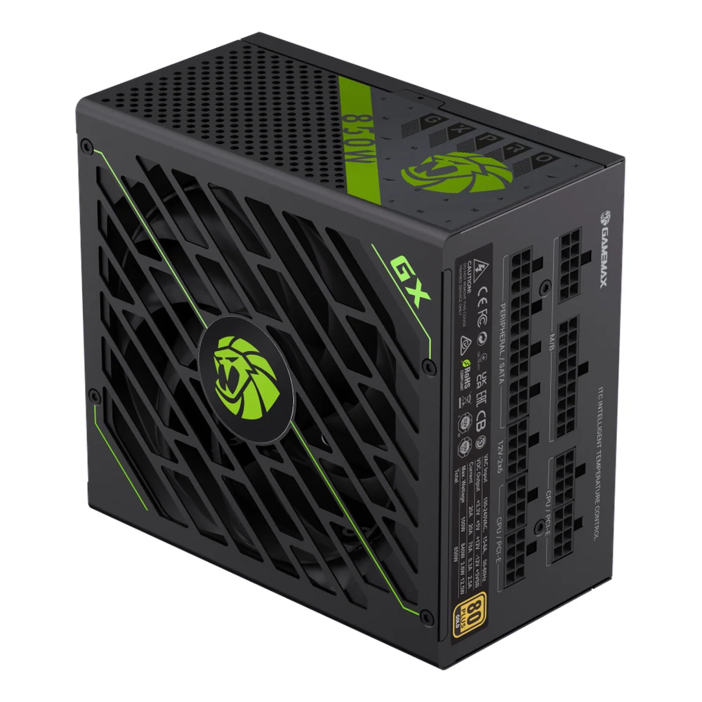 GameMax GX-850 Pro 850W Power Supply GX-850-PRO - Image 2
