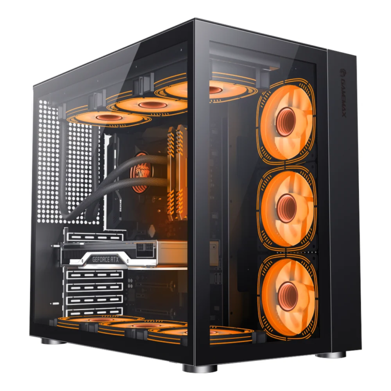 GameMax Infinity Mid Tower ATX Gaming Case INFINITY-BK