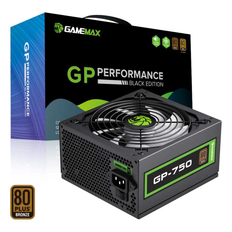 GameMax GP750 80 Plus Bronze Power Supply GP750-Bronz