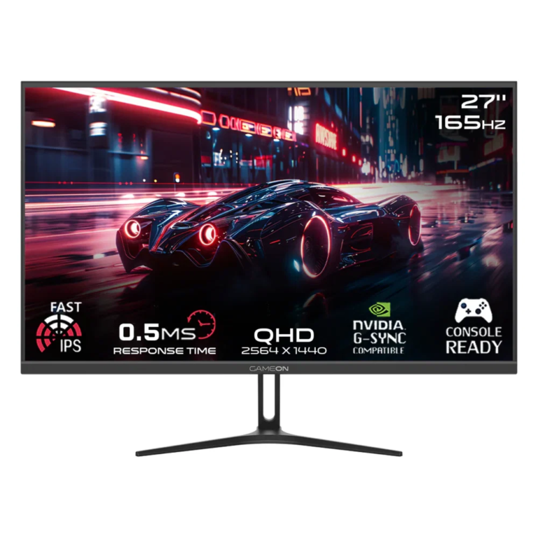 GameOn 27″ QHD IPS Gaming Monitor GOAE27QHD165IPS