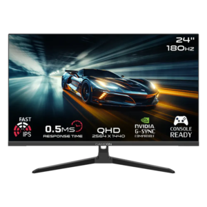 GameOn GOAE24QHD180IPS Pro Series Gaming Monitor